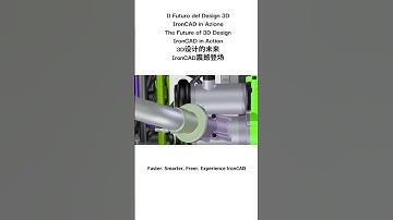 IronCAD in Action ⚙️ | The Power of 3D Design #shorts  #IronCAD #3Ddesign #Engineering #ProductDesig