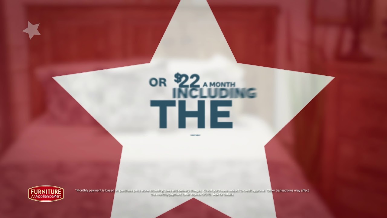 Furniture & ApplianceMart Memorial Day Mattress Sale YouTube