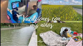 Vacaciones/ días movidos con mis niños!