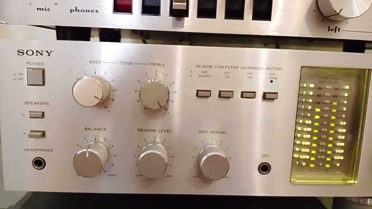 アンプ SONY.INTEGRATED.STEREO.ANpLIFIER.TA-535 🎶Sony TA-535 Rare Vintage Integrated Stereo Amplifier 40W Silver