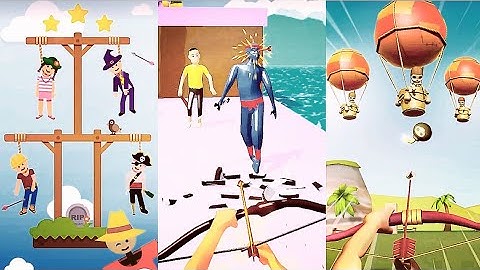 Gibbets:Bow master 🆚 Archer Hero 3D 🆚 Arrow 3D :Archery Game Gameplay walkthrough (Android games)