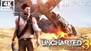 UNCHARTED 3: DRAKE'S DECEPTION PS5 All Cutscenes (Game Movie) 4K 60FPS Ultra HD