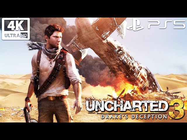 Uncharted 3 Drakes Deception Remastered 4K 60FPS Gameplay Part 3 (Nathan  Drake Collection) 