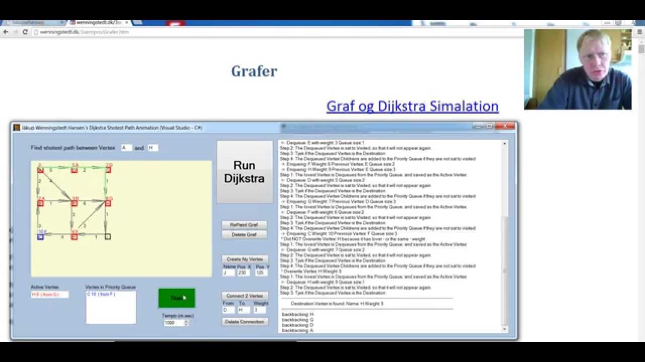 Dijkstra Shortest Path algorithm - YouTube
