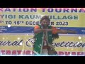 Beautiful solo dance by shri gekir ori t15jokrar societykirki ori