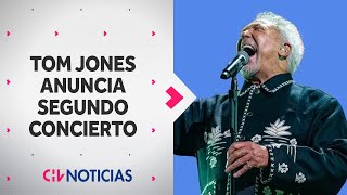 Tom Jones agenda segunda fecha en Chile: Será en el Gran Arena Monticello - CHV Noticias