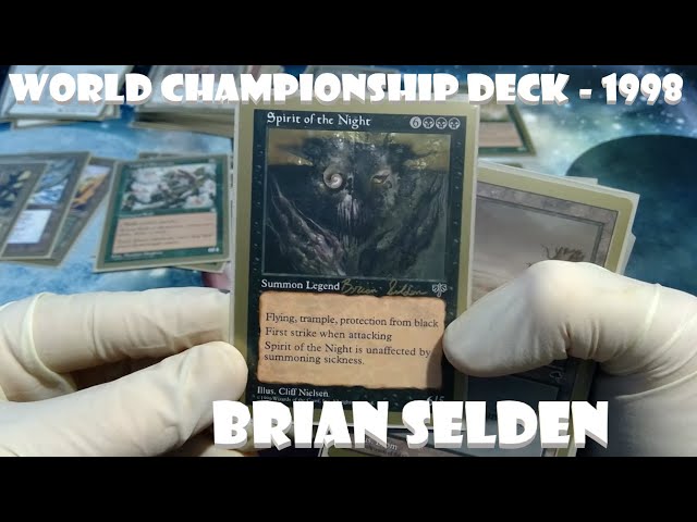 Retro MTG Reviews - World Championship Decks! Magic: The Gathering