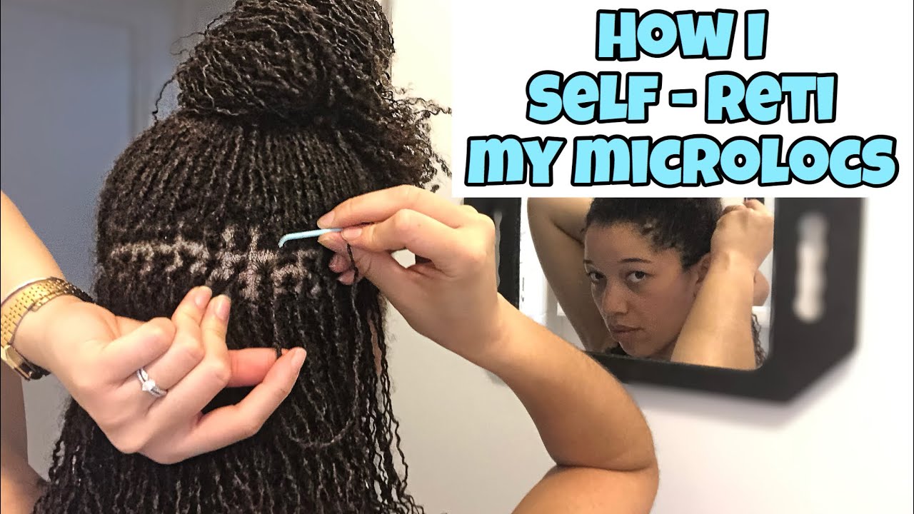 DIY MICROLOCS, How I Self Retighten