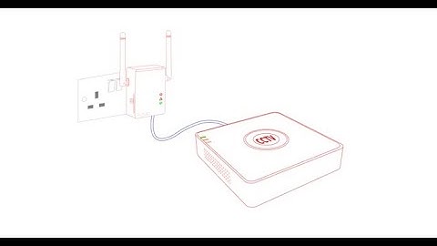 Hikvision DVR online with Tp-link WIFI Range extender for mobile view I hik-connect setup I