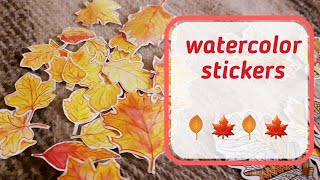 DIY stickers. How to make without sticker paper! Наклейки без скотча своими руками.