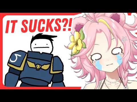 THE LIFE OF SPACE MARINES SUCKS THIS BAD?! - game.mp4 | Maddiekuma Reacts