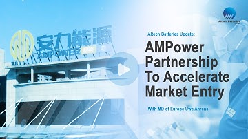 AMPower Partnership to Accelerate Market Entry into Sodium Chloride Batteries | Altech (ASX: ATC)