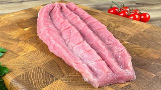 Amazing pork loin! Tender and juicy meat!🔥