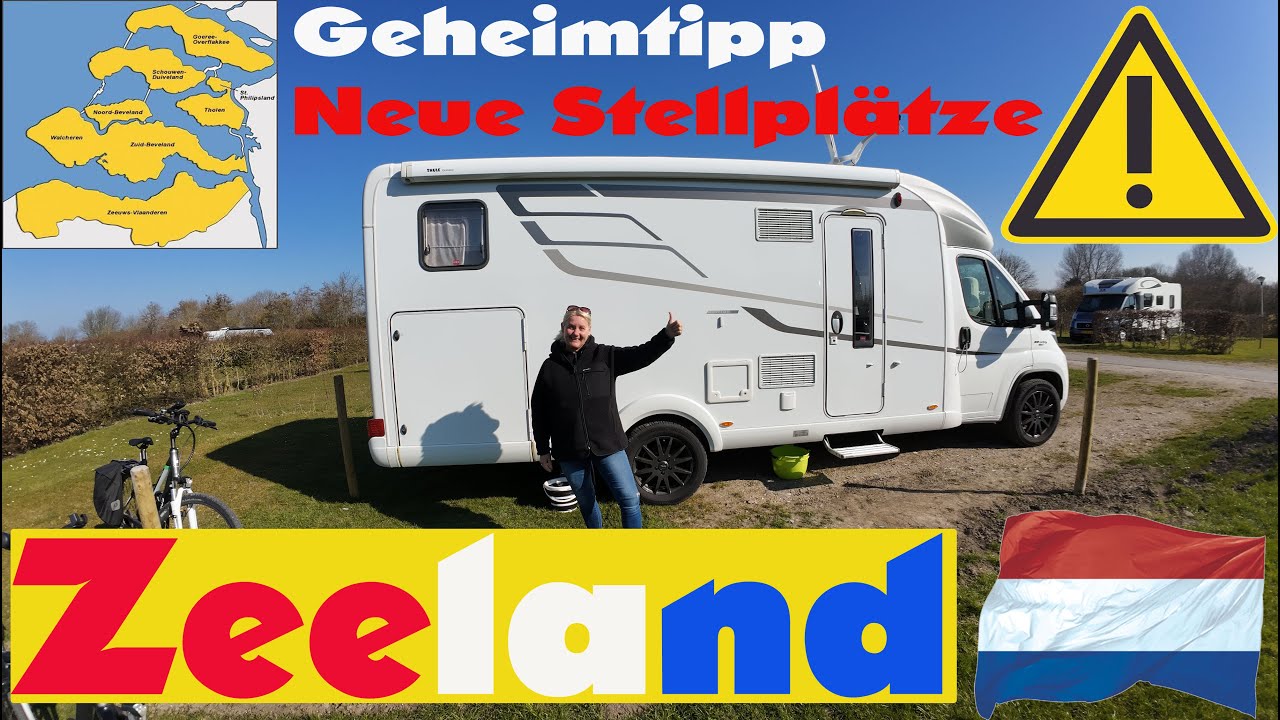 Neue Stellplätze Teil1 Zeeland mit dem Wohnmobil- Vrouwenpolder Camping Elzenoord - Domburg und Meer
