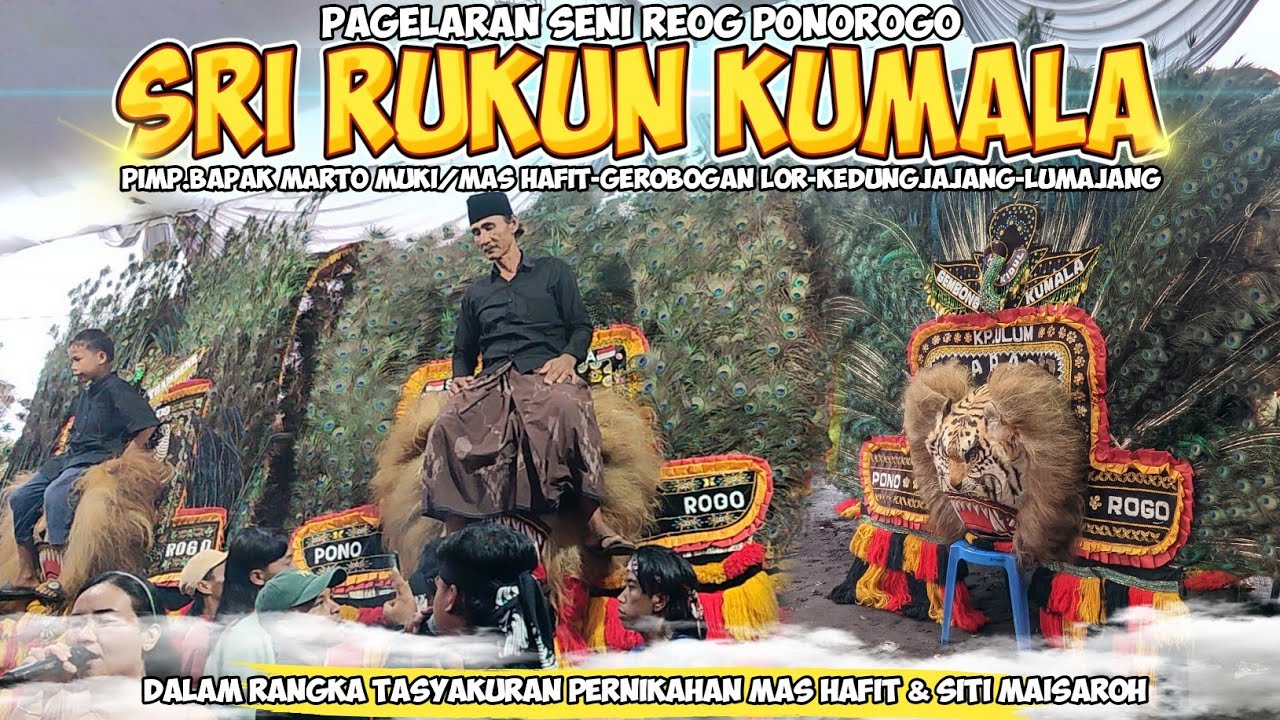REOG SRI RUKUN KUMALA MAS HAFIT-GROBOGAN LOR-KEDUNGJAJANG-LUMAJANG BOLO REOG LUMAJANG LIVE KALIWUNGU