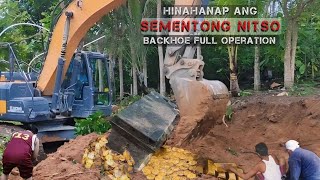 hinahanap ang sementong nitso backhoe full operation [japanese treasure]