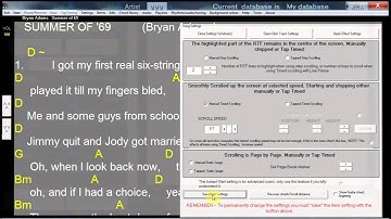 Enter a new song into the database for StagePrompt Pro.mp4
