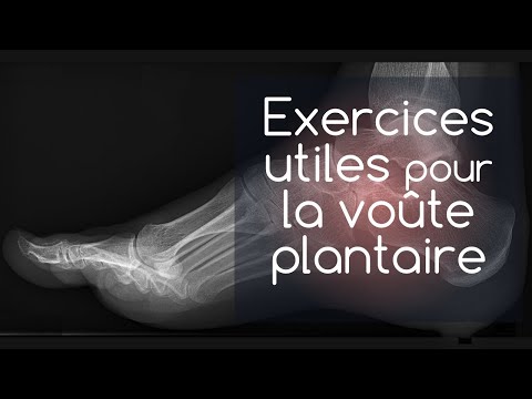 Vidéo: Exercices Pour Pieds Plats