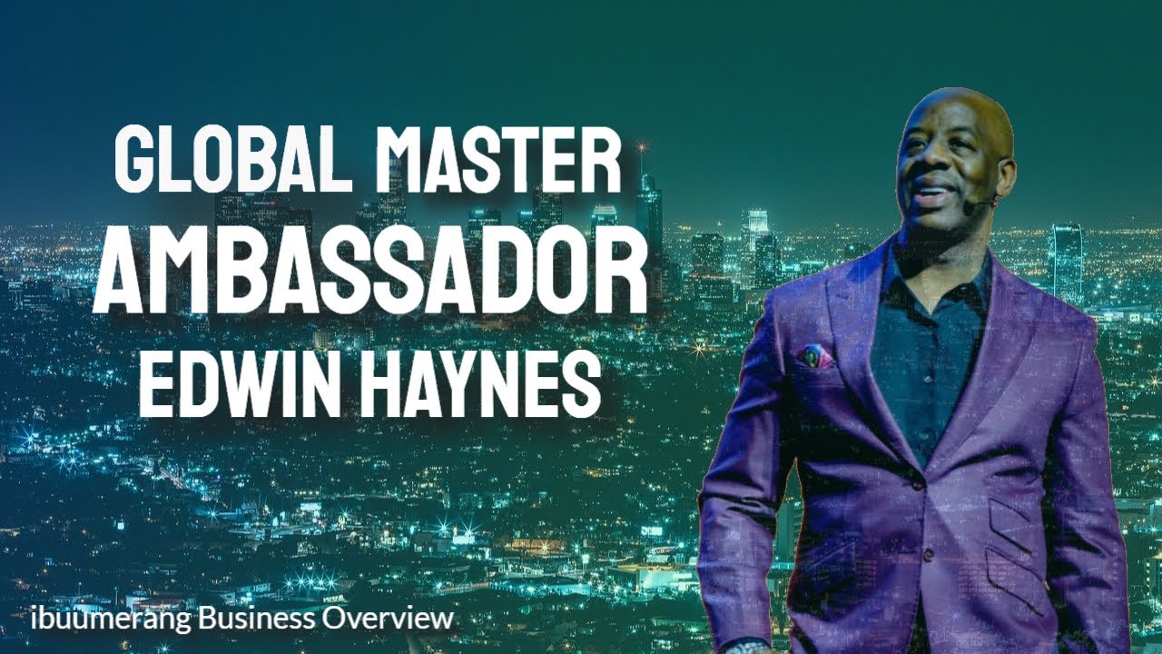 Listen to Global Master Ambassador (GMA), Mr Edwin Haynes share the ibuumerang opportunity!
