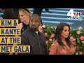 Met Gala 2019: Kim Kardashian, Kanye West Arrive on the Pink Carpet