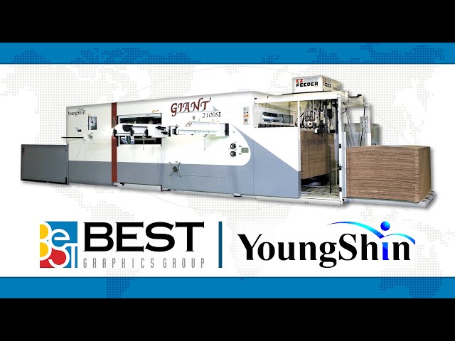 Young Shin Giant Die Cutter for Corrugated — Best Graphics (USA)