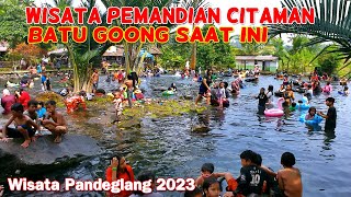 Wisata Pemandian Citaman Batu Goong Saat Ini, Wisata Pandeglang 2023