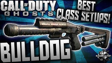 COD: Ghosts - "BULLDOG" BEST CLASS SETUP - BEST SHOTGUN CLASS SETUP! (COD Ghosts Best Class Setups)