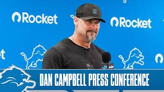 Dan Campbell Press Conference | 2026 Training Camp Day 6