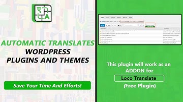 Automatic Translate Addon For Loco Translate - WordPress Plugin