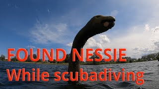 FOUND NESSIE AND SUNKEN BOAT WHILE SCUBA DIVING