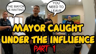 Town Mayor CAUGHT Under The Influence Falling Asleep In The Lobby!! Sheriffs Do WALK OF SHAME Part 1