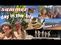 SUMMER DAY IN THE LIFE 2022 vlog! funny, friends, pool, beach, secret santa