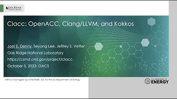 Clacc:  OpenACC, Clang LLVM, and Kokkos