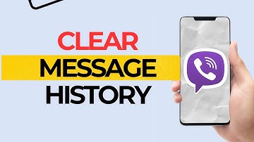 How to clear all messages history in viber