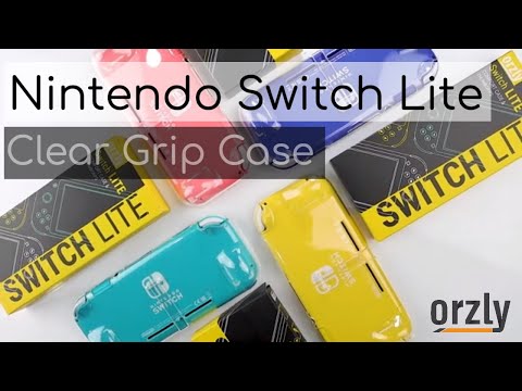 BEST Switch Lite Grip Case! | Orzly Switch Lite Clear Case | 2021 Nintendo Switch Lite Accessories