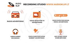Garso Įrašų Studija Audioklip.lt Radio Reklamos Kūrimo Paslaugos Voice Over Studio In Lithuania