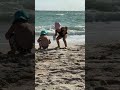 Funny Kids are playing on the beach. Funny Baby video! Mp3 Song