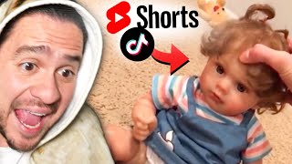 'Creepy Doll Moves!'  The SCARIEST Tiktoks/Shorts in the World?