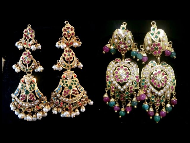 Jadau Gold Earrings, Gender : Women's, Specialities : Unique Designs at  Best Price in Hooghly