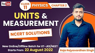 Physics Class 11 NCERT Solutions | Units and Measurement Class 11 | Class 11 Physics NCERT Solutions screenshot 2