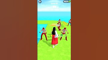 Run Rich 3d level 51 gameplay | walkthrough levels gameplay in android #shorts |Run Rich 3d