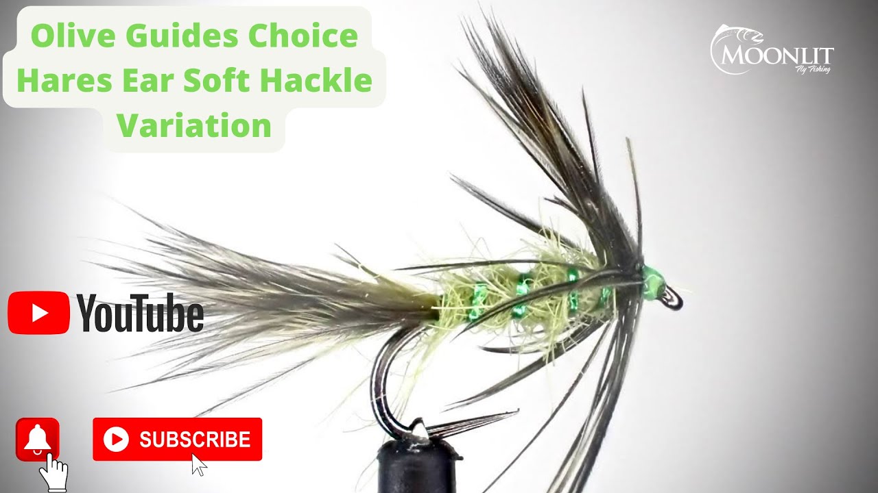 Olive Guides Choice Hares Ear Soft Hackle Pattern - YouTube