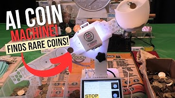 Coin Machine finds RARE Coins For YOU! Robo Coin Ai