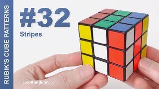 How to make Rubik's Cube Patterns #32: Stripes by LeesRandomVids 6,871 views 5 years ago 3 minutes, 14 seconds