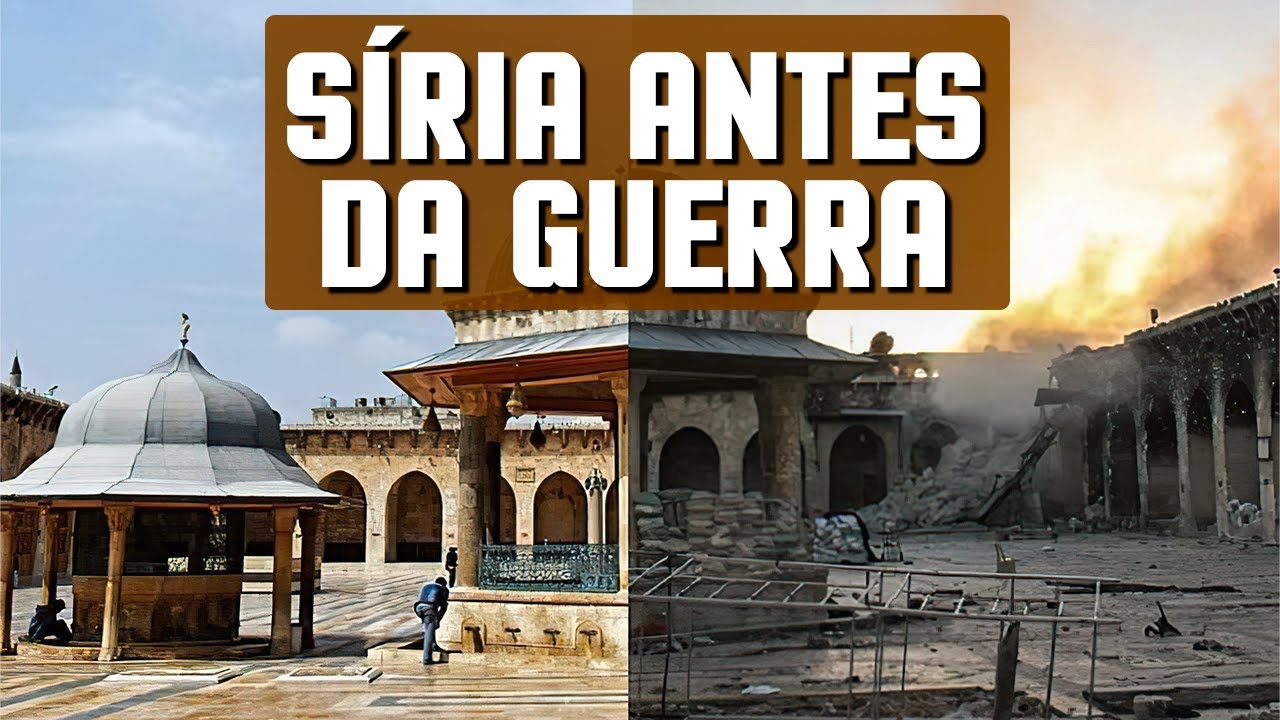 COMO ERA A SÍRIA ANTES E DEPOIS DA GUERRA? - YouTube