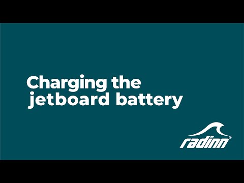 Radinn Tutorials | Charging the Jetboard battery Standard/Speed charger