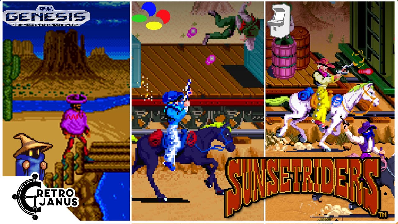 Sunset Riders y sus diferentes versiones ¿Cuál es la mejor? - YouTube