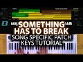 Something Has To Break MainStage patch keyboard tutorial- Red Rocks Worship