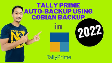 Tally Prime Auto-Backup Using Cobian Backup