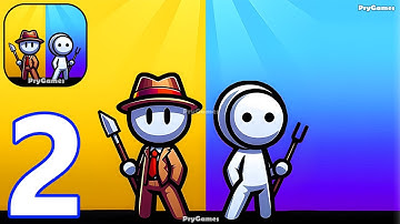 Timeline Up - Gameplay Walkthrough Part 2 Crowd Evolution Merge Run (iOS, Android Gameplay)